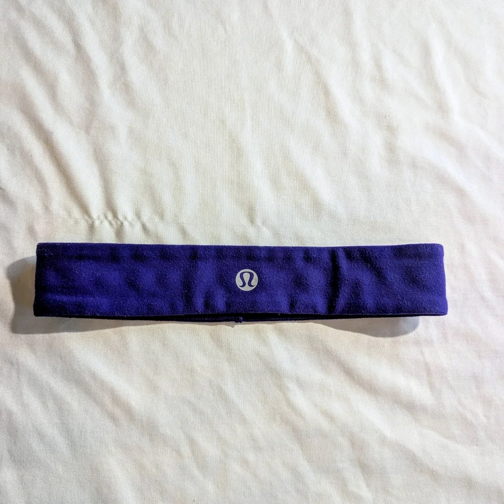 Lululemon Purple Logo Headband